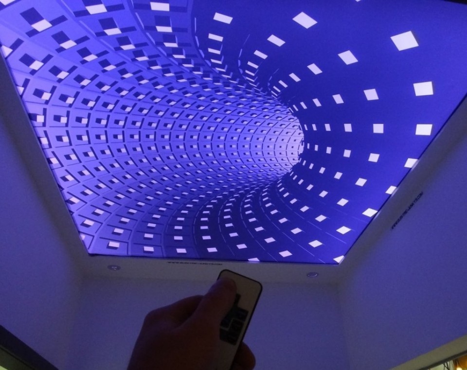Заказать 3d натяжные потолки в г. Лагань